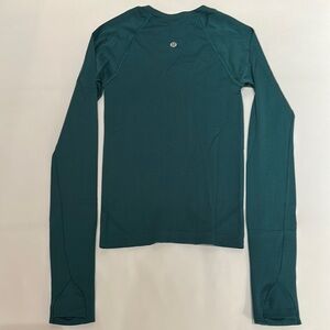 lululemon athletica Teal Long Sleeve Top